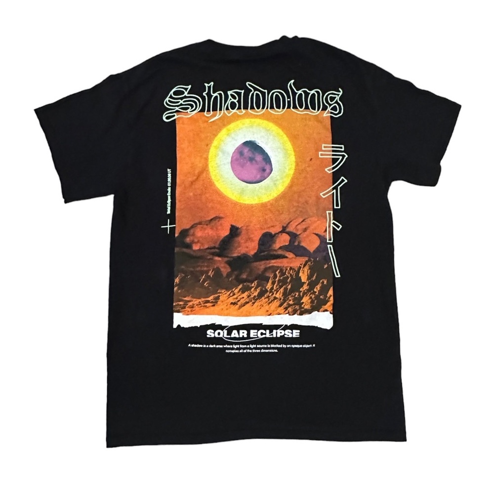 Solar Eclipse Vintage Graphic T-Shirt